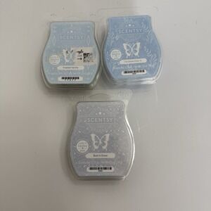 Scentsy Wax Bars Melts Retired Best In Snow I'm Snow Over It & Frosted Vanilla